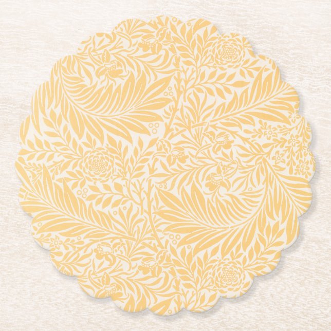 Papier Dessous-de-verre en papier: WILLIAM MORRIS : LARKS (Devant)