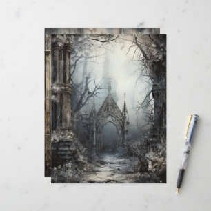 Papier d'hiver gothique Grungy Carstock