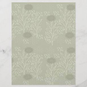 Papier écrémé vert olive :