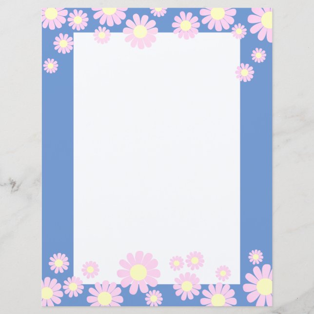 Papier en pierre rose pâle (Devant)