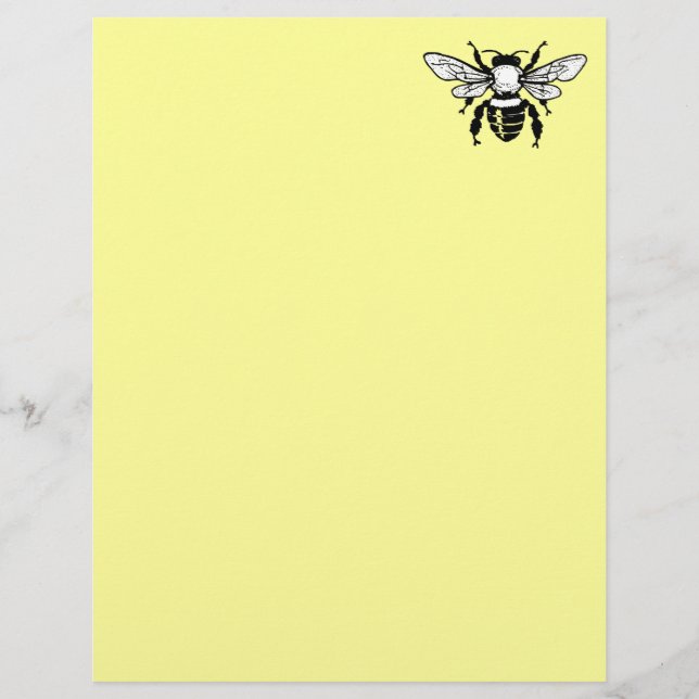 Papier en-tête Apis Mellifera Honeybee 2 (Devant)