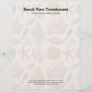 Papier en-tête du bureau Sea Life Beach