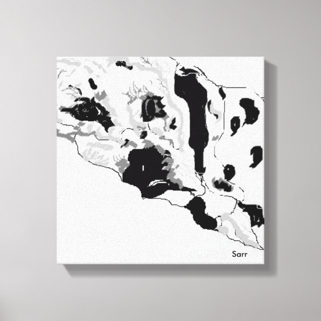 Papier en toile Imprimer/ Dalmatie (Recto)