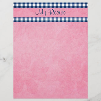 Papier En vichy bleu