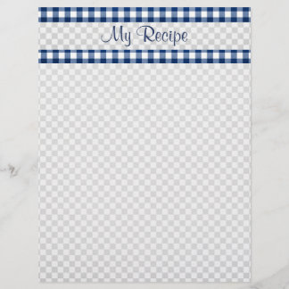Papier En vichy bleu