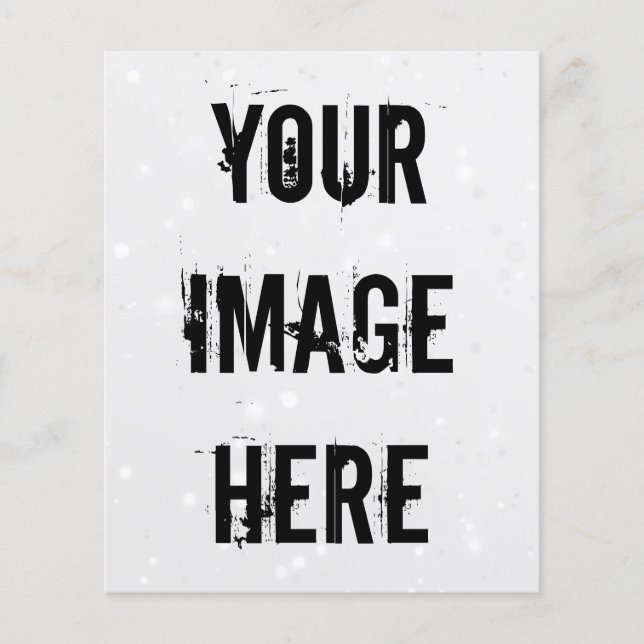 Papier entièrement personnalisable (Devant)