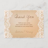 Papier et dentelle, cartes de Merci