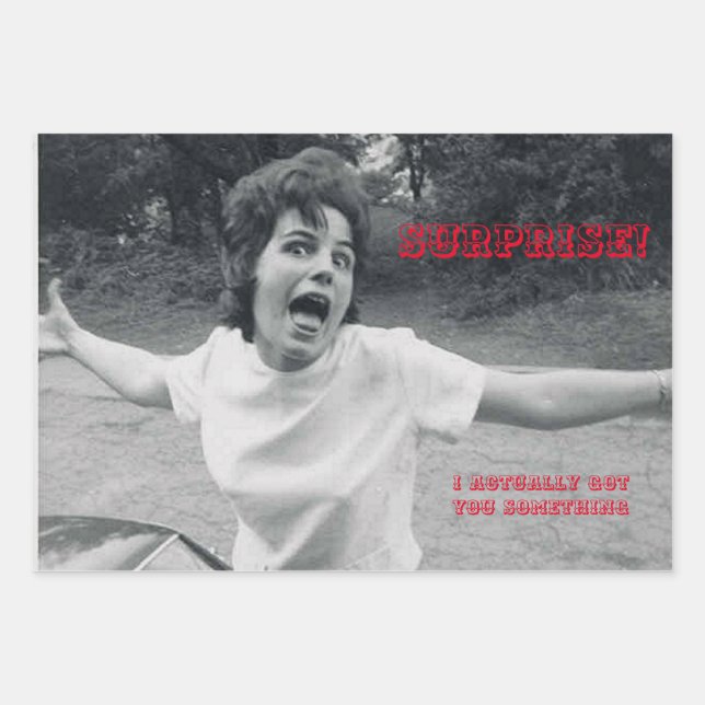 Papier étonnant à enveloppement (Devant)