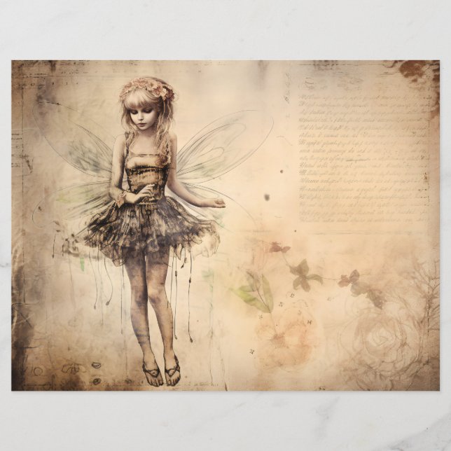 Papier Grunge Fairy (Devant)