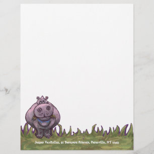 Papier Hippopotamus