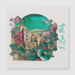 Papier italien floral Sculpture