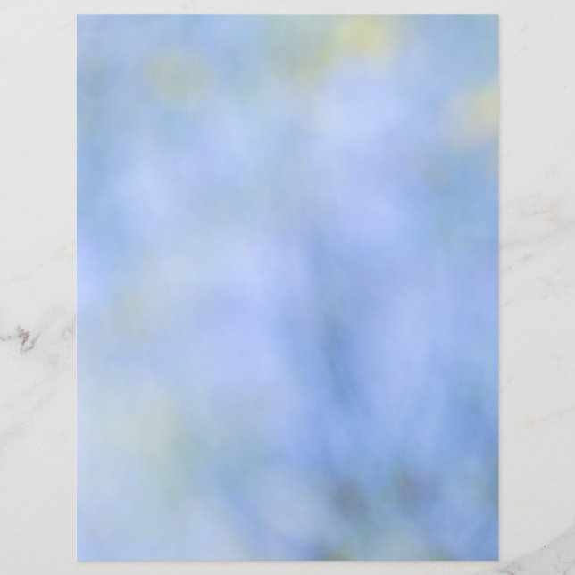 Papier journal décontracté Abstrait bleu jaune (Devant)