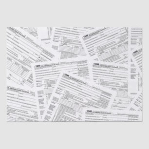 Papier Mousseline 1040 Formulaires de l'impôt sur le revenu