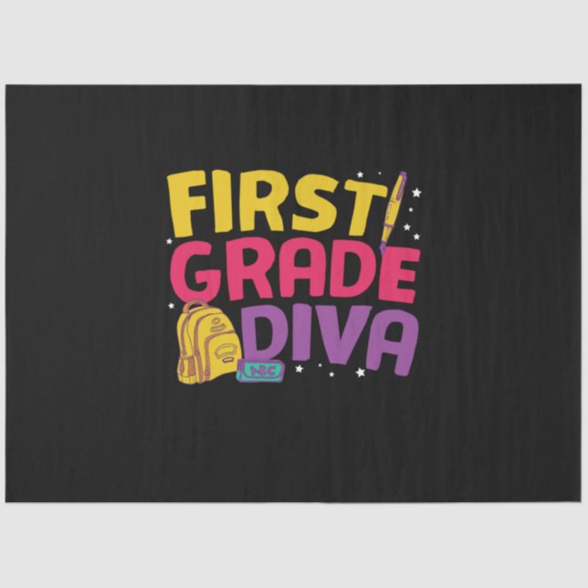 Papier Mousseline 1st Grade Diva (Recto)