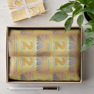 Papier Mousseline 2 Ans   Golden Ray 12 Étapes Anniversaire