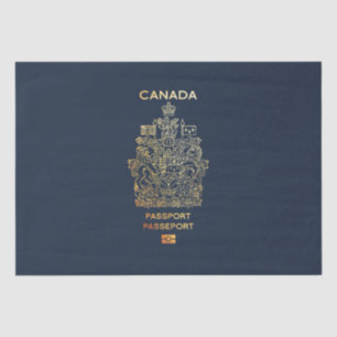 Papier Mousseline [300] Couverture canadienne du passeport