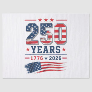 Papier Mousseline 4 juillet Amérique drapeau américain Patriotique 2
