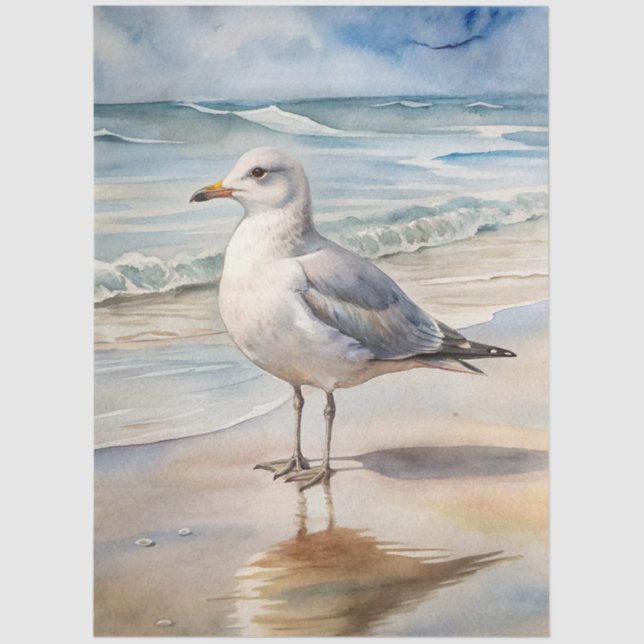 Papier Mousseline A Coastal Series Design 16 (Recto)