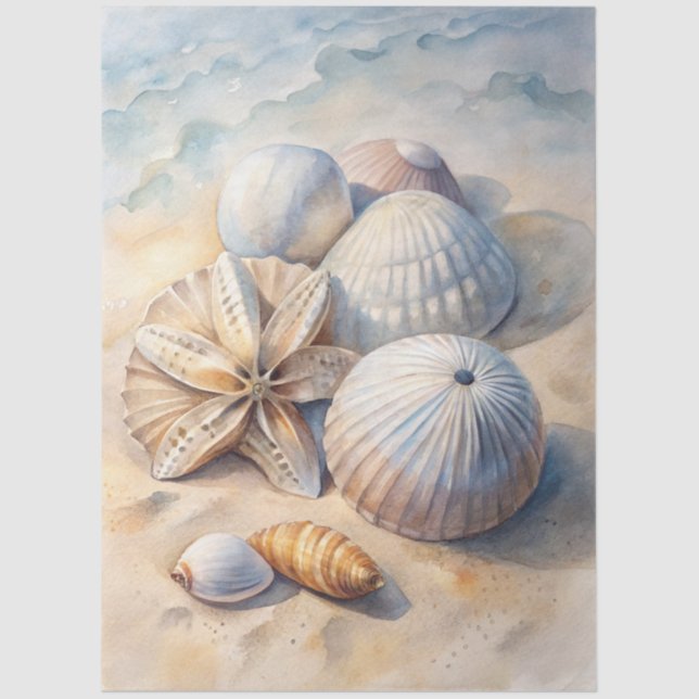 Papier Mousseline A Coastal Series Design 56 (Recto)