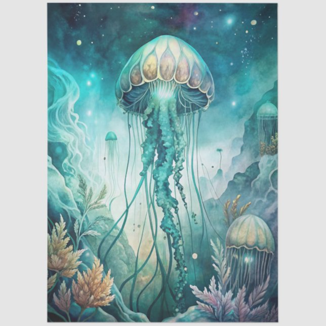 Papier Mousseline A Coastal Series Design 60 (Recto)