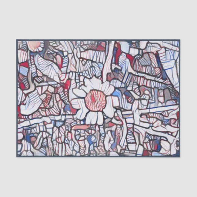 Papier Mousseline A.I. photo améliorée de l'humble marguerite (Recto)