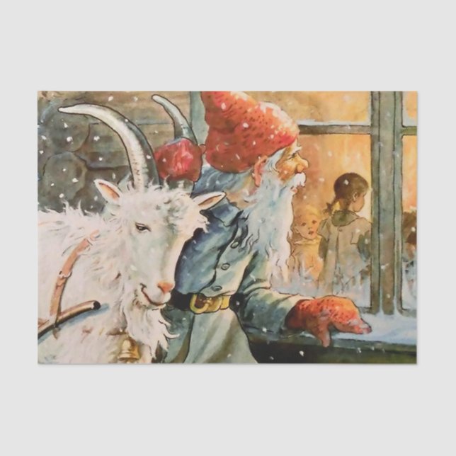 Papier Mousseline "A travers la fenêtre" par Jenny Nystrom (Recto)