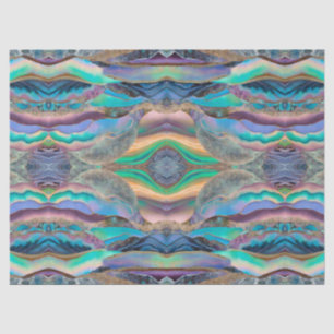 Papier Mousseline Abalone Wave Decoupage Tissu Craft