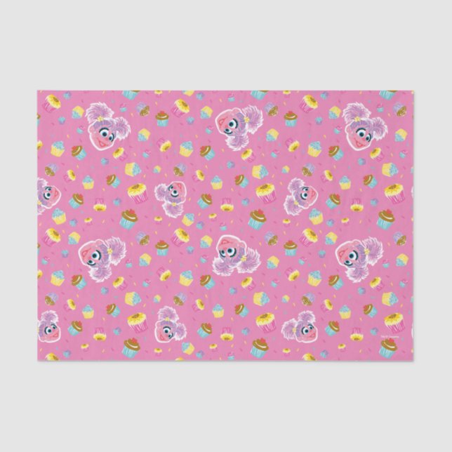 Papier Mousseline Abby Cadabby Cupcake Motif du Parti (Recto)