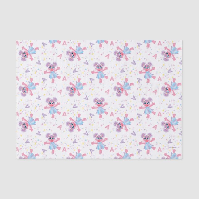 Papier Mousseline Abby Cadabby Sparkle Motif (Recto)