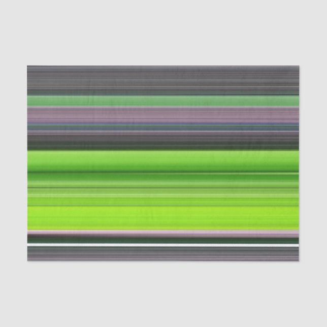 Papier Mousseline Abstract #1: Lime and grey (Recto)