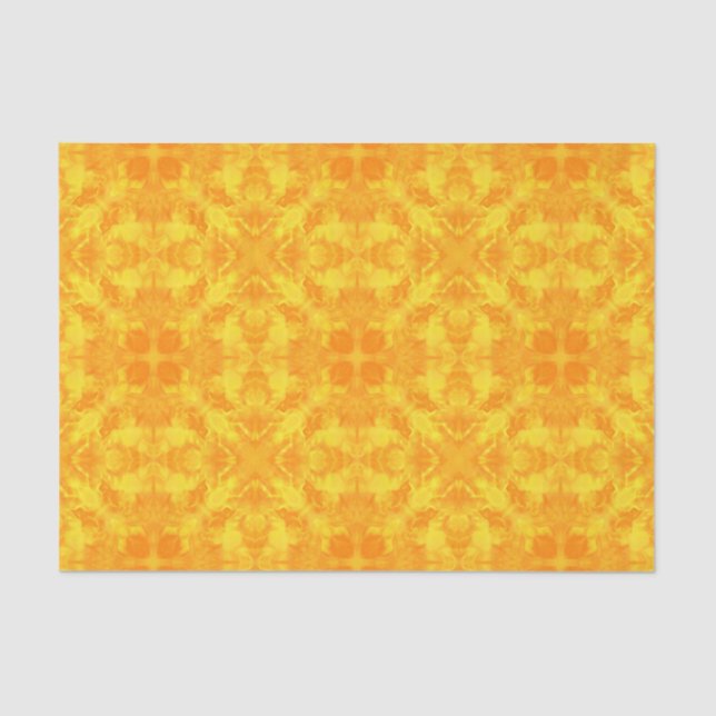 Papier Mousseline Abstract modern mosaic kaleidoscopic (Recto)