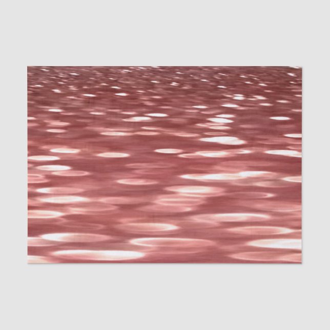 Papier Mousseline Abstrait #2 : Flou rouge (Recto)