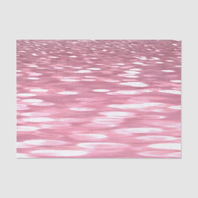 Papier Mousseline Abstrait #3 : Brillant rose (Recto)