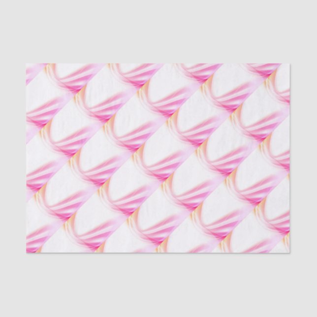 Papier Mousseline Abstrait Swirl 3 (Recto)