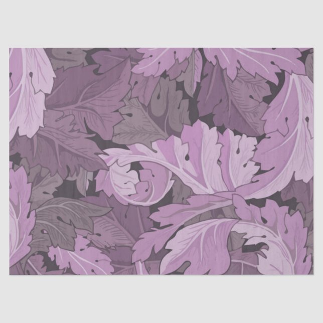 Papier Mousseline Acanthus, William Morris Tissue Paper (Recto)