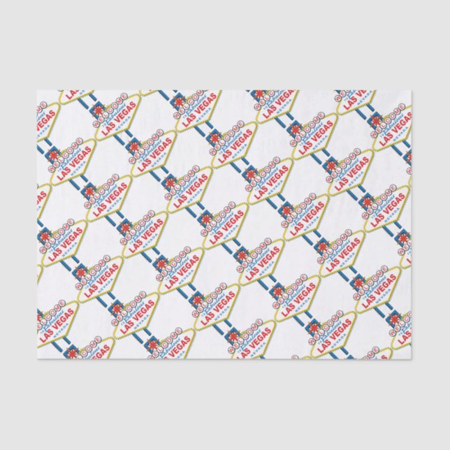 Papier Mousseline Accueil-à-Las-Vegas (Recto)
