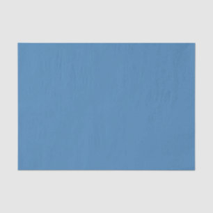 Papier Mousseline Acier bleu gris couleur solide