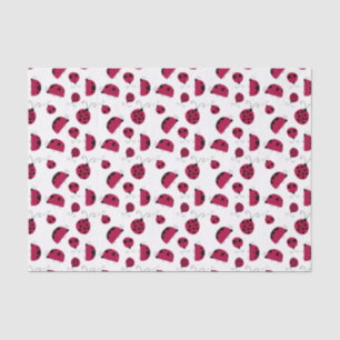 Papier Mousseline adorable Ladybugs