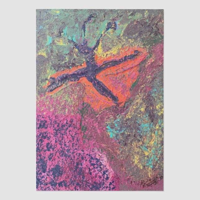Papier Mousseline Affiche Bloomfusion (Recto)