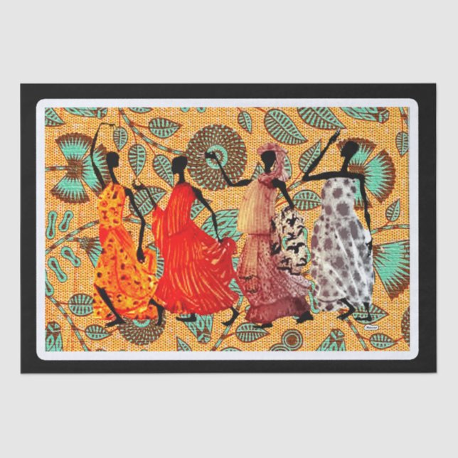 Papier Mousseline Afrocentrique (Recto)