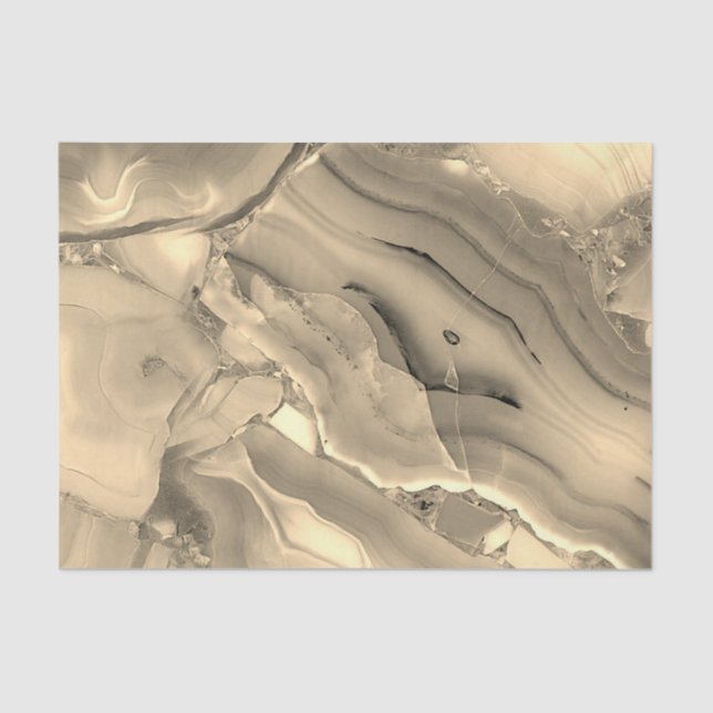 Papier Mousseline Agate Brown (Recto)