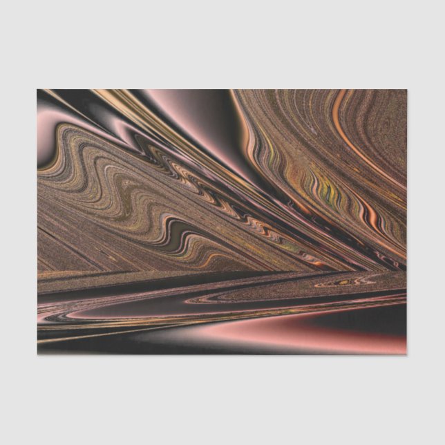 Papier Mousseline Agate de cuivre (Recto)