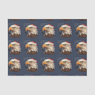 Papier Mousseline Aigle à drapeau américain