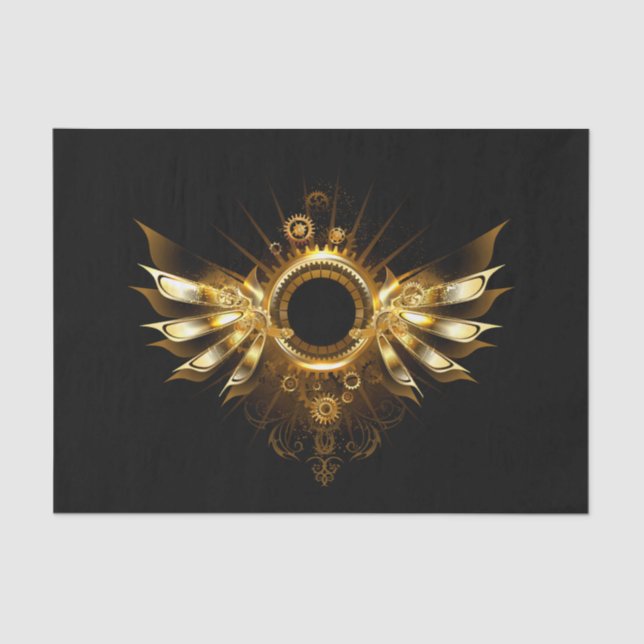 Papier Mousseline Ailes de Steampunk (Recto)