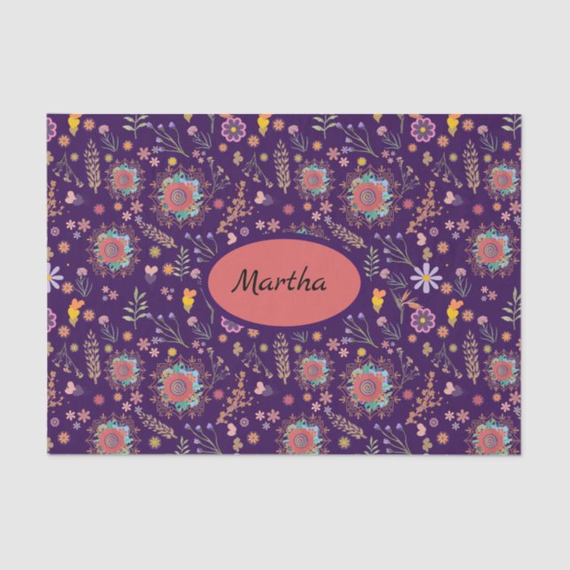 Papier Mousseline Ajouter une touche d&#x27;élégance : 🎁 d&#x27;enrobage de p (Recto)