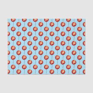 Papier Mousseline Ajouter Votre Âge Brillant Simple Rouge Ballons D'