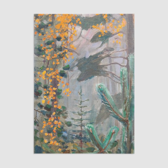 Papier Mousseline Akseli Gallen-Kallela - Forêt d'automne (Créateur téléchargé)