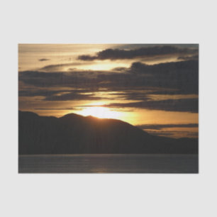 Papier Mousseline Alaskan Sunset III Belle photographie de l'Alaska