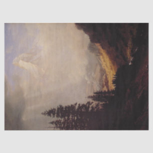 Papier Mousseline Albert Bierstadt "Le Cervin" 1850 Découpage