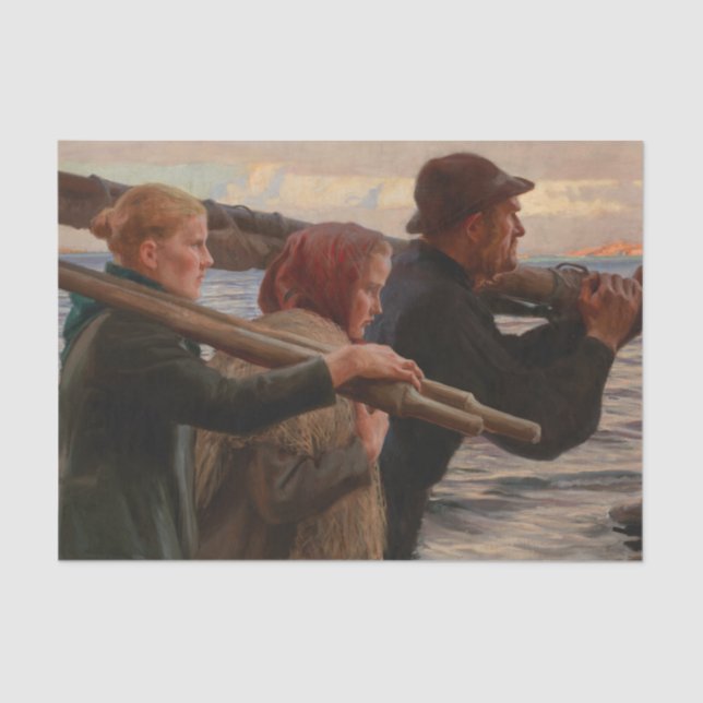 Papier Mousseline Albert Edelfeel - Dans l'archipel extérieur (Recto)